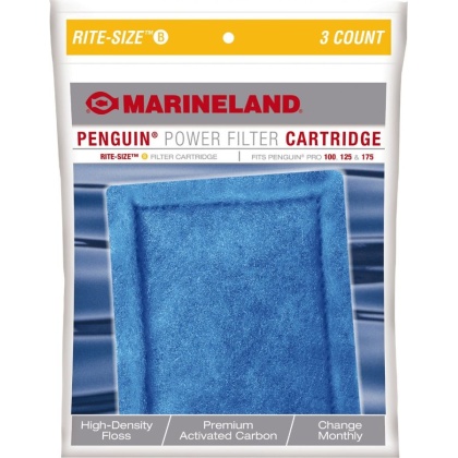 Marineland Rite-Size B Power Filter Cartridge - 3 Pack
