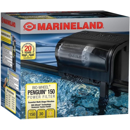 Marineland Penguin Bio Wheel Power Filter - Penguin 150B - 150GPH (30 Gallon Tank)
