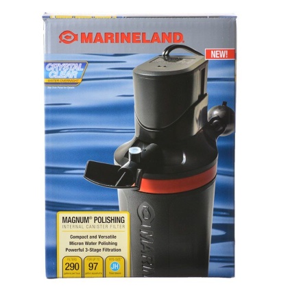 Marineland Magnum Internal Polishing Filter - 290 GPH - Up to 97 Gallons - (8.5\