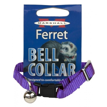 Marshall Ferret Bell Collar - Purple - 1 Count