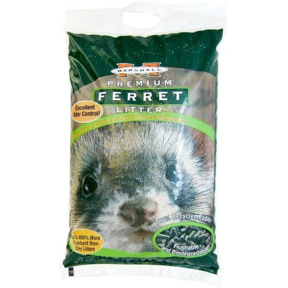 Marshall Premium Ferret Litter Bag - 18 lbs
