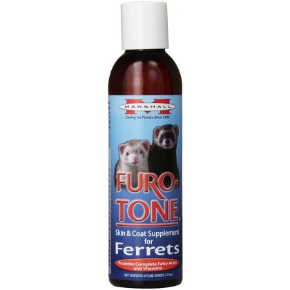Marshall Furo-Tone Skin & Coat Supplement - Ferrets - 6 oz