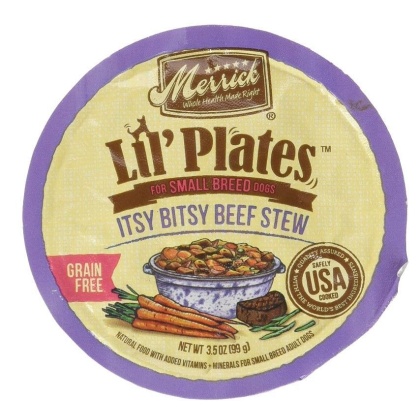 Merrick Lil Plates Grain Free Itsy Bitsy Beef Stew - 3.5 oz