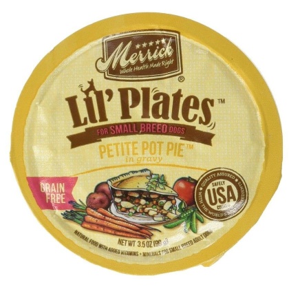 Merrick Lil Plates Grain Free Petite Pot Pie - 3.5 oz