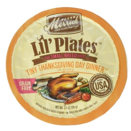 Merrick Lil Plates Grain Free Tiny Thanksgiving Day Diner - 3.5 oz