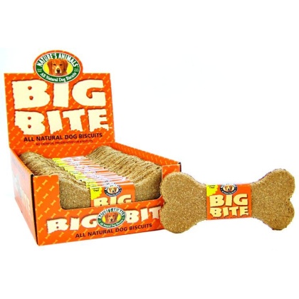 Natures Animals Big Bite Dog Treat - Cheddar Cheese Flavor - 24 Pack
