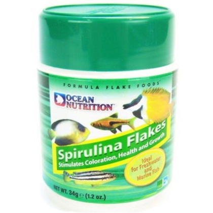 Ocean Nutrition Spirulina Flakes - 1.2 oz