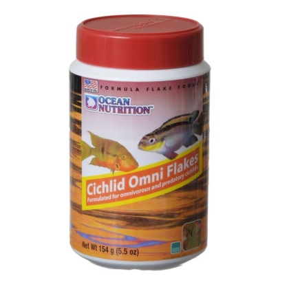 Ocean Nutrition Cichlid Omni Flakes - 5.5 oz