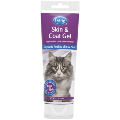 Pet Ag Skin & Coat Gel for Cats - 3.5 oz