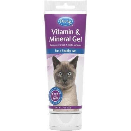 Pet Ag Vitamin & Mineral Gel for Cats - 3.5 oz