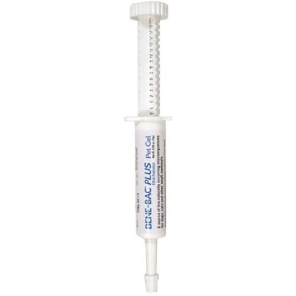 Pet Ag Bene-Bac Plus FOS & Probiotics Pet Gel - 15 Grams (1 Syringe)