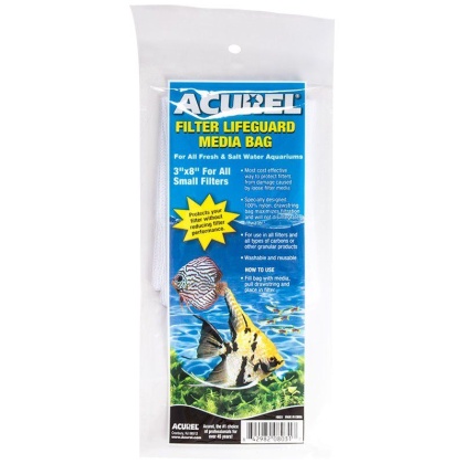 Acurel Filter Lifeguard Media Bag with Drawstring - 8