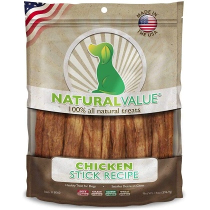 Loving Pets Natural Value Chicken Sticks - 14 oz