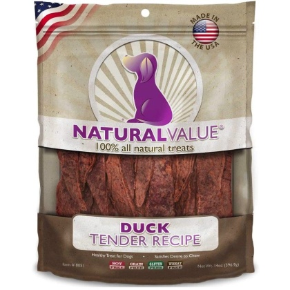 Loving Pets Natural Value Duck Tenders - 14 oz