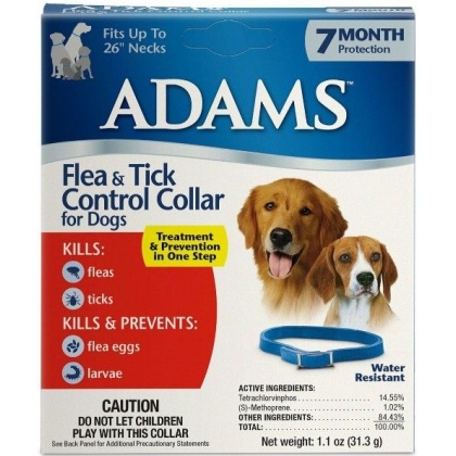 Adams Flea and Tick Collar For Dogs - 1 count