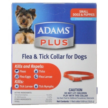 Adams Plus Flea & Tick Collar for Dogs - Small Dogs