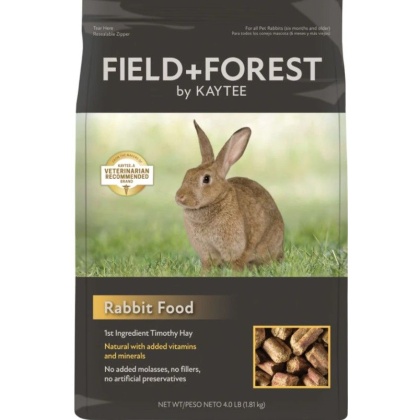 Kaytee Field and Forest Premium Rabbit Food - 4 lbs