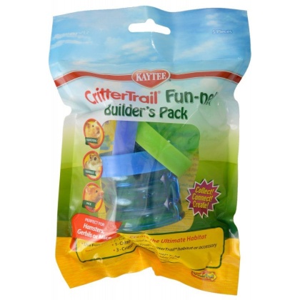 Kaytee Crittertrail Fun-nel Builder's Pack - 1 Count - (5 Pieces)