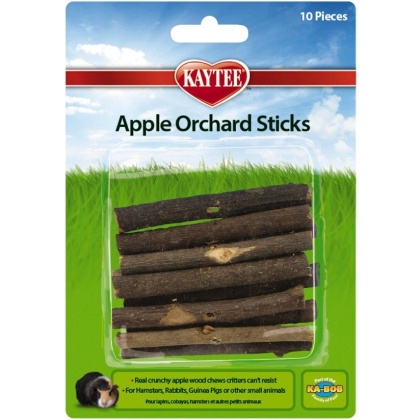 Kaytee Apple Orchard Sticks - 10 Pieces