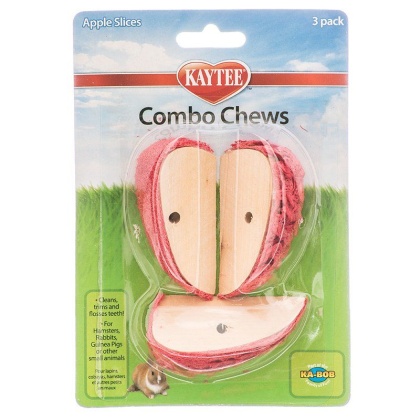 Kaytee Combo Chews Apple Stices - 3 Pack