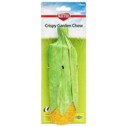 Kaytee Crispy Garden Chew Toy - Assorted Carrot or Corn - (7.5\