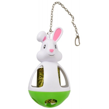 Kaytee Play-N-Hay Hay & Treat Dispenser Rabbit Toy - 1 Count