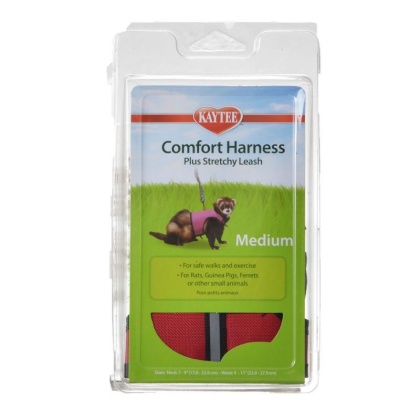 Kaytee Comfort Harness with Safety Leash - Medium (7\