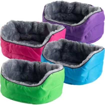 Kaytee Critter Cuddle-E-Cup Small Pet Bed Assorted Colors - 1 count - 12\