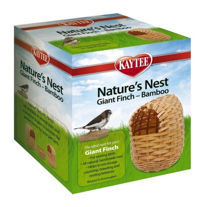Kaytee Nature\'s Nest Bamboo Nest - Finch - Giant - (5.5\