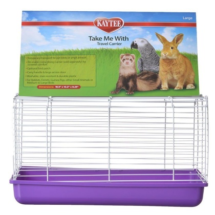 Kaytee Take Me With Travel Center for Small Pets - Large (16.5\