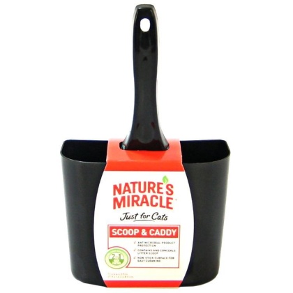 Nature's Miracle Just for Cats Scoop & Caddy Combo Pack - Cat Scoop & Caddy