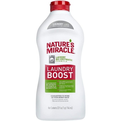 Natures Miracle Laundry Boost Stain and Odor Removing Additive - 32 fl oz