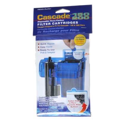 Cascade 150/200 Disposable Floss & Carbon Power Filter Cartridges - 1 Pack
