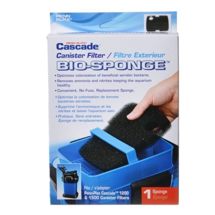 Cascade Canister Filter Bio-Sponge - 1200 & 1500 Bio Sponge (1 Pack)