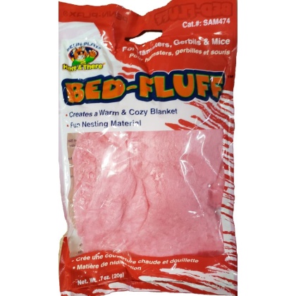 Penn Plax Bed-Fluff for Hamsters, Gerbils & Mice - 0.7 oz