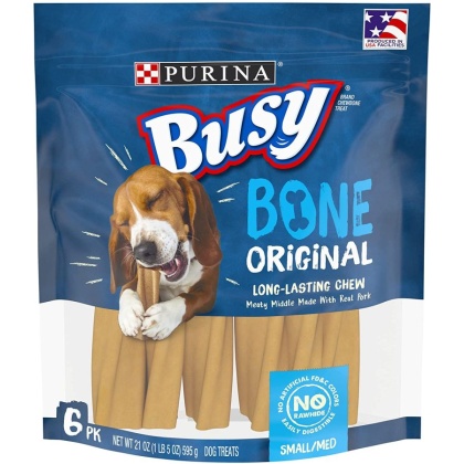 Purina Busy Bone Real Meat Dog Treats Original - 21 oz
