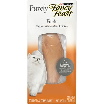 Purina Fancy Feast Purely Natural Filets White Meat Chicken - 0.92 oz