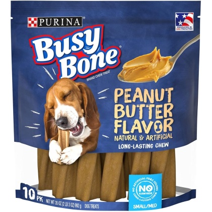 Purina Busy Bone Dog Chew Peanut Butter - 35 oz