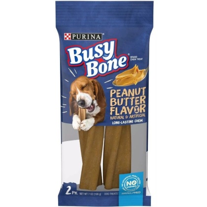 Purina Busy Bone Dog Chew Peanut Butter - 7 oz