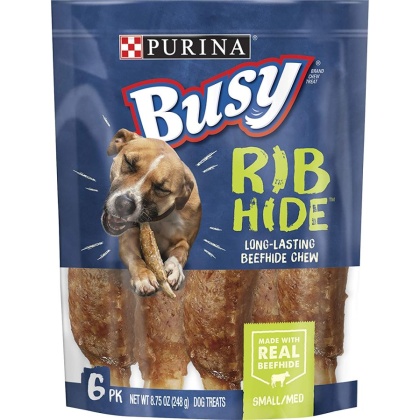 Purina Busy RibHide Chew Treats for Dogs Original - 8.75 oz