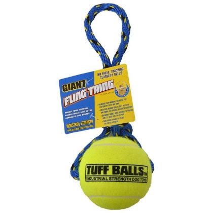 Petsport Tuff Ball Fling Thing Dog Toy - Giant (4