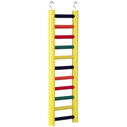 Prevue Carpenter Creations Hardwood Bird Ladder Assorted Colors - 11 Rung 18
