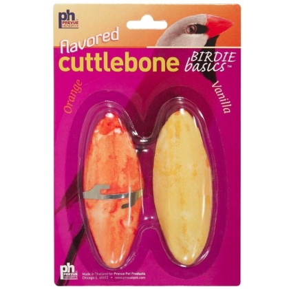 Prevue Birdie Basics Flavored Cuttlebone Orange and Vanilla Small 4