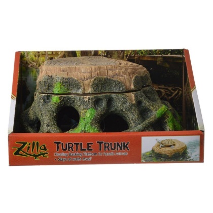 Zilla Freestanding Floating Basking Platform - Turtle Trunk - 1 Pack - (11.75\