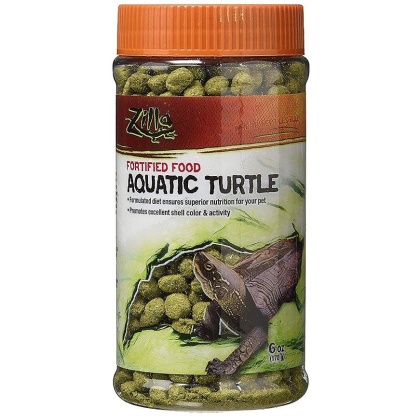 Zilla Aquatic Turtle Food - 6 oz