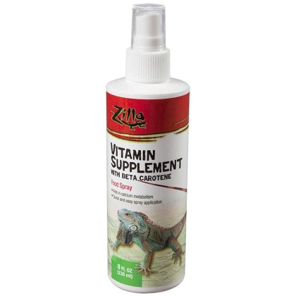 Zilla Vitamin Supplement with Beta Carotene - 8 fl. oz (236 ml)