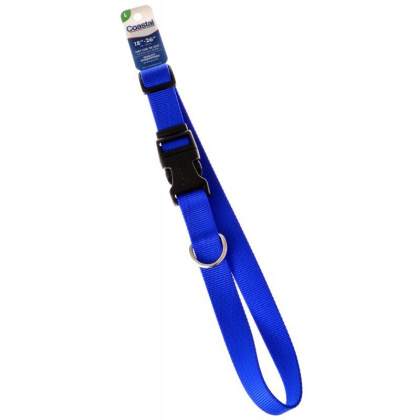 Tuff Collar Nylon Adjustable Collar - Blue - 18\
