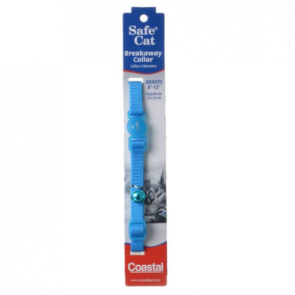 Coastal Pet Safe Cat Nylon Adjustable Breakaway Collar - Blue Lagoon - 8\