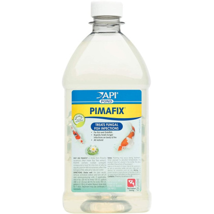 PondCare PimaFix Antifungal Remedy for Koi & Goldfish - 64 oz (Treats 9,600 Gallons)