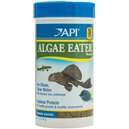 API Algae Eater Premium Algae Wafers - 6.4 oz